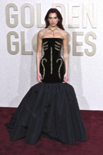 Dua Lipa bei der Verleihung der 81. Golden Globe Awards im Beverly Hilton Hotel. Beverly Hills, 07.01.2024 *** Dua Lipa