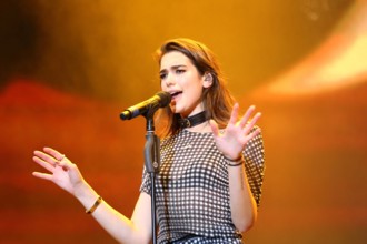 Dua Lipa beim Stars for Free Open Air Konzert am 27 August 2016 in der Kindl Bühne Wuhlheide in Ber
