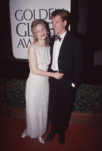 Kevin Bacon and Kyra Sedgwick Los Angeles.CA.USA. LIBRARY. Kevin Bacon and Kyra Sedgwick. Golden Globes. Mid 1990s. LMK