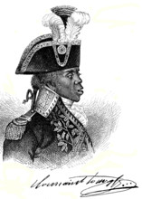 Francois-Dominique Toussaint Louverture (20. Mai 1743 in Cap-Haïtien bis 7. April 1803 im Château de Joux) war ein Anf