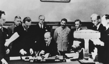 Bildnummer: 55850547  Datum: 23.08.1939  Copyright: imago/United Archives
WW2: Ten year pact