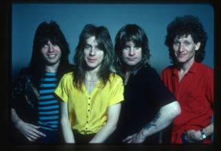 Ozzy Osbourne, Randy Rhoads and The Blizzard of Ozz, 1981 PUBLICATIONxNOTxINxUSA Copyright: xJeffreyxMayerx/xRockxNegati
