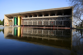 High court building of Chandigarh Union Territory ; India Copyright: xManoejxPaateel/DinodiaxPhotox