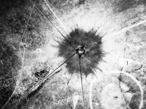 Alamogordo New Mexico Trinity Crater Trinity Test July 16th 1945 Mono Print !AUFNAHMEDATUM GESCHÄTZT! UnitedArchives0816
