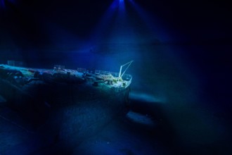 Pressekonferenz anlässlich der Eröffnung des neuen Titanic 360 Grad Panoramas im Panometer in Leipzi