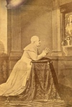 Pope Pius IX in prayer Vatican x16149x
