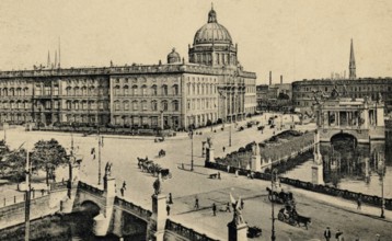 Bildnummer: 56930483  Datum: 01.01.1917  Copyright: imago/teutopress
Berlin Schloss mit