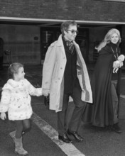 Peter Sellers with daughter Victoria and ex wife Britt Ekland 1970 © JRC The Hollywood Archive A