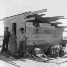 USA: The 1900 Galveston Hurricane. Galveston Disaster, Texas: begining life anew after the storm , 1900 The Hurricane of