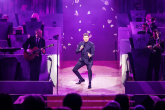 Michael Buble live in Oslo, Norway Oslo, Norway. 12th, March 2023. The Canadian singer and songwriter Michael Buble perf