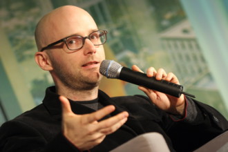 48/ PK: Moby im Berliner Hotel Adrema, Portrait, aktuelle CD: Hotel, Komponist, DJ & Saenger Moby aka Richard Melville H