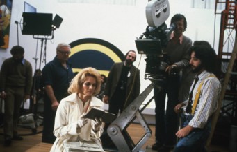 Studio Publicity Still from Dressed to Kill Angie Dickinson, Director Brian De Palma © 1980 Filmways Pictures Los Angel