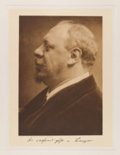 Freiherr Alfred von Berger, artistic director of the German Schauspielhaus from the folder Hamburgish men and women at t