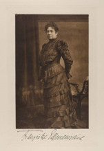 Mrs. Franziska Ellmenreich, heroine and society of the German Schauspielhaus from the folder Hamburg men and women at th