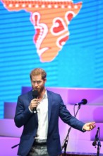 . 11/06/2019. London, United Kingdom. Duke of Sussex at Sentable Concert with Rita Ora. Prince Harry, Duke of Sussex at