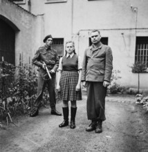 The Liberation of Bergen-belsen Concentration Camp 1945- Portraits of Belsen Guards at Celle Awaiting Trial, August 1945