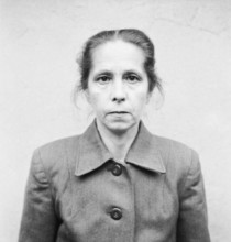 The Liberation of Bergen-belsen Concentration Camp 1945- Portraits of Belsen Guards at Celle Awaiting Trial, August 1945