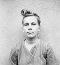 The Liberation of Bergen-belsen Concentration Camp 1945- Portraits of Belsen Guards at Celle Awaiting Trial, August 1945