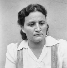 The Liberation of Bergen-belsen Concentration Camp 1945- Portraits of Belsen Guards at Celle Awaiting Trial, August 1945