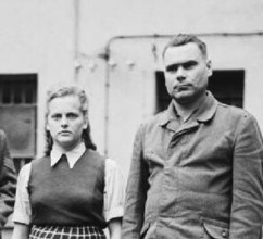 The Liberation of w:Bergen-Belsen concentration camp 1945 - Portraits of Belsen Guards at Celle Awaiting Trial, August 1