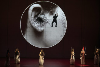 OPER - Szene am 27.03.2023 während der Fotoprobe zur Oper - Tannhäuser von Richard Wagner - im Großes Festspielhaus, Sal