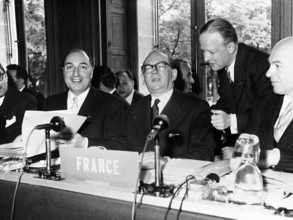 RECORD DATE NOT STATED OEEC Favors Continuation of European Payments Union. Photographs of Marshall Plan Programs, Exhib