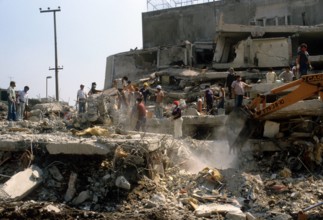 Bildnummer: 55182980  Datum: 20.09.1985  Copyright: imago/Sven Simon
Erdbeben von 1985 in Mexiko