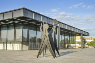 Neue Nationalgalerie, Kulturforum, Potsdamer Straße, Tiergarten, Mitte, Berlin, Deutschland *** Neue Nationalgalerie, Ku