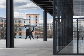 Neue Nationalgalerie in Berlin, *** New National Gallery in Berlin, Berlin Deutschland, Germany _DSF1520