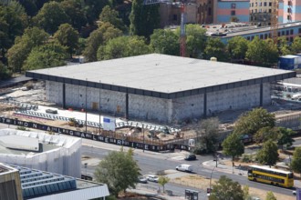 Baustelle der Neuen Nationalgalerie in Berlin am 08 09 2018 Vor 50 Jahren am 15 September 1968 wu