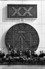 Bildnummer: 52242342  Datum: 07.10.1969  Copyright: imago/Stana
Erich Honecker (2.v.li.,