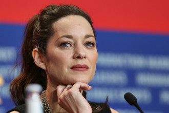 Berlin, Deutschland, 16.02.2025: Grand Hyatt: Berlinale 2025 - Pressekonferenz Film La tour de glace : Marion Cotillard
