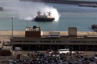 The last day for the Princess Margaret Hovercraft in Dover... AndrewxParsons/i-Images PUBLICATIONxINxGERxSUIxAUTxHUNxONL