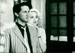 Madonna, Sean Penn - Shanghai Surprise Die Abbildung zeigt die Sängerin/Schauspielerin Madonna und den Schauspieler Sean