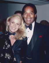 O. J. Simpson and Nicole Simpson Los Angeles.CA.USA. LIBRARY. O. J. Simpson and wife Nicole Simpson at an event in Los