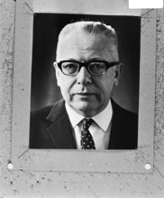 Anefo photo collection. Dr. Gustav Heinemann, Bond President West Germany. November 20, 1969. B.R.D., Germany Copyright: