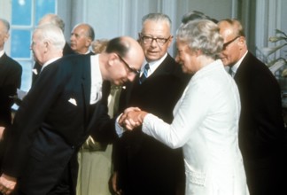 Bildnummer: 52831593  Datum: 16.09.1972  Copyright: imago/Sven Simon
Bundespräsident Gustav