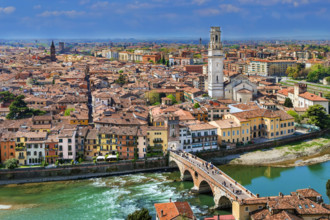 Luftaufnahme von Verona, Italien