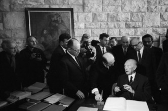 Konrad Adenauer in Israel
