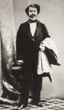 Johann Baptist Strauss II, 1825 ? 1899, Austrian composer and violinist, 1879, digitally edited Johann Baptist Strauss I