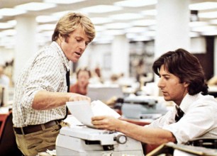 All the President s Men Robert Redford Dustin Hoffman Die beiden Reporter Bob Woodward Robert Redf