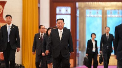 BEIJING, CHINA - SEPTEMBER 04: Kim Jong Un, general secretary of the Workers Party of Korea and president of the State A