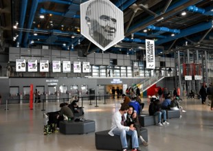 PARIS, FRANCE - SEPTEMBER 22: People visit Pompidou Centre on September 22, 2025 in Paris, France. Paris s Pompidou Cent