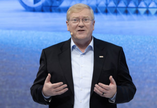 Stefan HARTUNG , Vorstandsvorsitzender der Robert Bosch GmbH , bei der IAA , 04.09.2023 Stefan HARTUNG , CEO of Robert B
