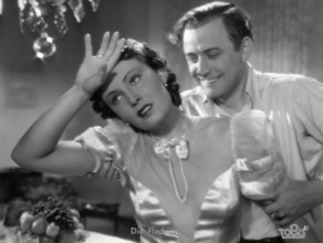 Die Fledermaus, Deutschland 1937, Regie: Paul Verhoeven, Darsteller: Hans Söhnker, Lida Baarova Copyright: IFTN UnitedA