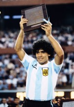 Fussball Internationales Testspiel in Buenos Aires Argentinien 1 - 1 Deutschland 24.03.1982 Diego Armando MARADONA (Arg