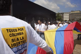 Colombia: Anti-Farc Demonstration