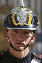Colombian Soldier In Bogota