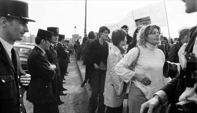 Manifestation pour la libéralisation de l'avortement, Paris, 1973