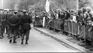 Anti-nuclear demonstration, Paris, 1973